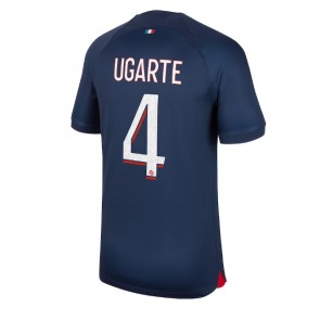 Paris Saint-Germain Manuel Ugarte #4 Domaci Dres 2023-24 Kratak Rukavima